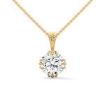 Gold Diamond Pendal